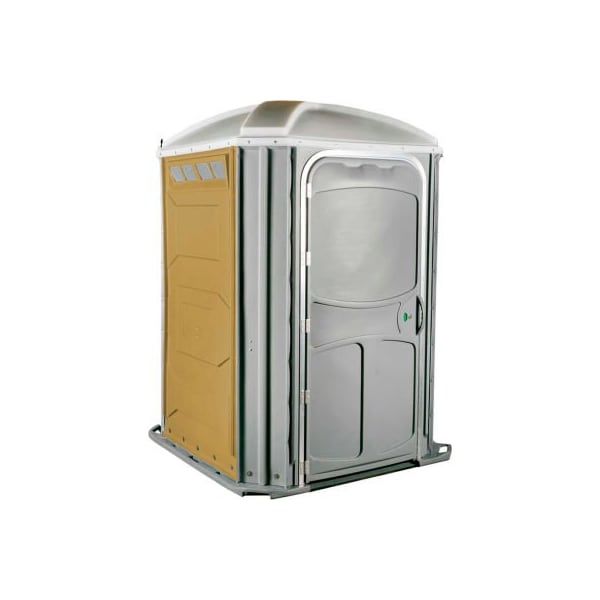 Polyjohn PolyJohn Comfort XL Wheel Chair Accessible Portable Restroom Tan - PH03-1006 - main
